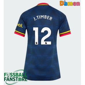 Arsenal Jurrien Timber #12 Replik Auswärtstrikot Damen 2026-27 Kurzarm